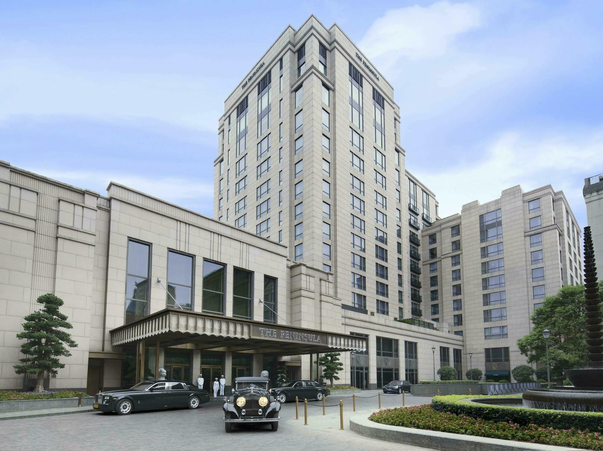 The Peninsula Shanghái Exterior foto